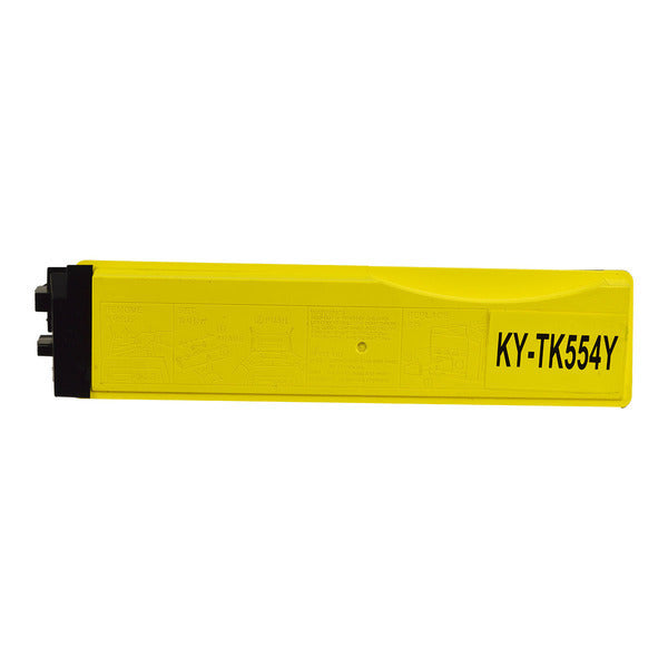 Non-Genuine TK-554Y Yellow KYOCERA Toner Cartridge - Tonerkart