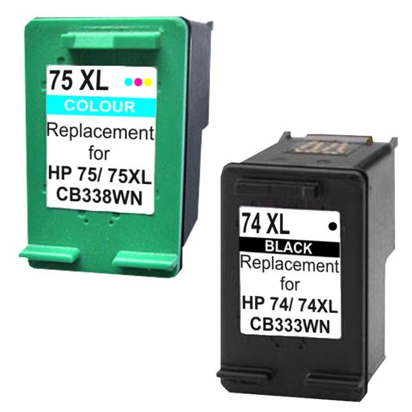 2 x 74XL Compatible Inkjet Cartridge Set